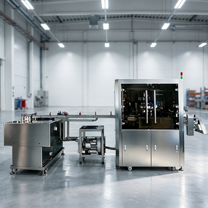 Máquina de Codificación Láser UV de Doble Cabezal con Sistema de Inspección Visual y Rechazo para Trazabilidad y Anti-Falsificación de Tapas de Botellas - Product Image 1