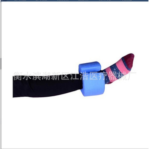 Coussin de positionnement en éponge en forme de U pour les pieds, anti-escarres, soins infirmiers, taille unique, bleu - Product Image 3