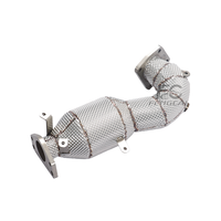 Tuyau d'échappement avant isolé en acier inoxydable sur mesure pour Abarth 500 595 695 1.4T – Amélioration de puissance
