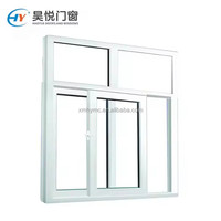 Fenêtres coulissantes en PVC Protection UPVC Moustiquaire en fibre de verre Balançoire Hôtels Appartements Fonction antivol de style persienne roulante