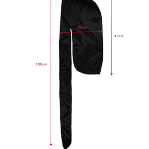 <span class=keywords><strong>Durag</strong></span> en satin de soie uni à longue queue, style pirate, élastique, respirant, foulard pour la tête, <span class=keywords><strong>durag</strong></span> soyeux - Product Image 5
