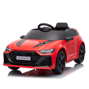 Voiture électrique pour enfants sous licence <span class=keywords><strong>Audi</strong></span> RS 6 Avant GT 12V, jouet pour bébé, voiture électrique avec télécommande - Product Image 1