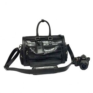 Sacs photo en gros de l'usine BSCI, sacs messager tendance en cuir vegan pour appareil photo reflex numérique, pour les voyages - Product Image 1