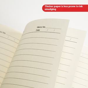 2025 नए साल के अनुकूलन योग्य ए 5 बिजनेस नोटबुक थ्रेड सिलाई वाली 100 शीट भेड़ बार नरम चमड़े मुक्त लेटरिंग प्रचार - Product Image 3