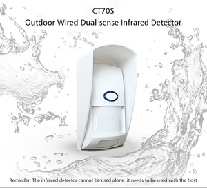 Cảm biến chuyển động dò lò vi sóng & hồng ngoại có dây chống vật nuôi hồng ngoại dò kẻ xâm nhập báo động nhà Hệ thống an ninh 12M 110 ° bảo hiểm - Product Image 5