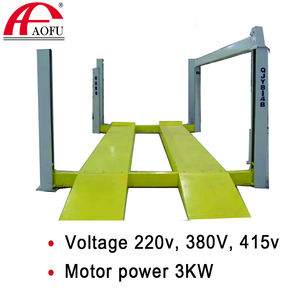 <span class=keywords><strong>Pont</strong></span> élévateur automobile à 4 poteaux pour charges lourdes, 8t 12 tonnes, hydraulique, <span class=keywords><strong>garage</strong></span> souterrain, <span class=keywords><strong>pont</strong></span> élévateur à quatre poteaux - Product Image 5