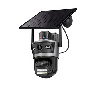 Cámara <span class=keywords><strong>Solar</strong></span> 4G de Bajo Consumo 11-AOV <span class=keywords><strong>Icsee</strong></span> TQ11-AV4-4GS 4 Millones HD para Interiores y Exteriores con Doble Fuente de Luz - Product Image 1