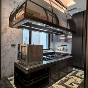 Ymd thông minh Modular nấu ăn trung tâm cảm ứng <span class=keywords><strong>HOB</strong></span> Teppanyaki phạm vi Nồi chiên thép không gỉ 96kw tiết kiệm năng lượng cho khách sạn hiện đại - Product Image 2