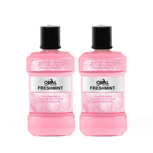 Bain de bouche format voyage pour soins bucco-dentaires, saveur menthe, avec logo, pour fabricants de marques privées - Product Image 5