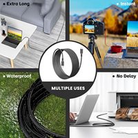 Cable de Extensión USB3.0 a Tipo C de Ángulo Recto, Amplificador de Señal, Cable de Conexión para Transmisión de Cámara y Disco Duro, Venta al Por Mayor OEM