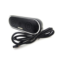 Speaker keras Stereo mobil 2.5 inci, pengeras suara pintu jarak penuh RMS 60W Mini 12V sistem Audio mobil