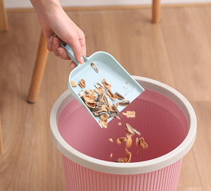 Ensemble <span class=keywords><strong>balai</strong></span> et pelle à poussière de bureau miniatures de couleur nordique avec pelle à ordures en plastique, outils de nettoyage ménager - Product Image 4