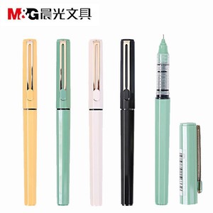 Bolígrafo de Tinta Líquida M&G Direct, 0.5 mm, Secado Rápido, Bolígrafo para Firmas B1801, Color Nude - Product Image 5