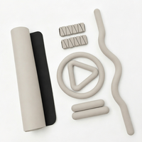 Kit Pilates d'usine d'origine : Slider durable, haltères en silicone, anneau de yoga pour femmes, poids de cheville, accessoires de Pilates pour entraînement à domicile