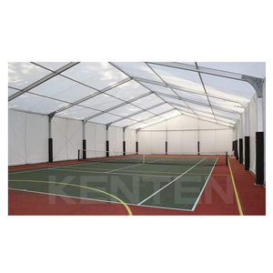 Fournisseur de <span class=keywords><strong>terrain</strong></span> de <span class=keywords><strong>padel</strong></span> Couverture de <span class=keywords><strong>terrain</strong></span> de tenis Bâche d'ombrage Salle de tennis Structure en aluminium Grand toit de <span class=keywords><strong>padel</strong></span> pour tennis Pickleball - Product Image 1