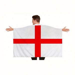 Bandera de fútbol personalizable de poliéster con diseño gratuito de la isla caribeña, bandera nacional para aficionados al deporte con servicio de logotipo - Product Image 4