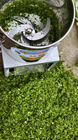 Elektrische motor groentesnijder/snijmachine/raspmachine van roestvrij staal met raspblad voor wortelgroenten, fruit en veevoer, 2200W
