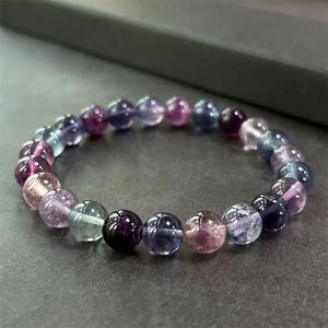 Bracelet en pierre naturelle avec perles de verre colorées, protection familiale, compatible FBA, livraison rapide - Product Image 1