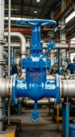 Vanne à opercule à tige montante avec trous de purge, en acier WCB 304, raccord à souder par emboîtement pour pipeline pétrolier, gaz et chimique