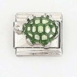 Stainless Steel Italian Module Bracelet Series Ocean Style DIY Elastic Bracelet Gold Plated Italian <b>Charms</b> Diamond Main Stone - Product Image 3