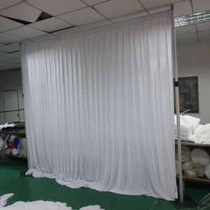 6-10ft moda tubo y cortina aluminio boda decoración fondo - Product Image 3