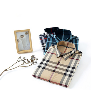 <span class=keywords><strong>Camicia</strong></span> scozzese Casual a <span class=keywords><strong>quadri</strong></span> di flanella lavata di alta qualità a <span class=keywords><strong>quadri</strong></span> manica lunga - Product Image 2