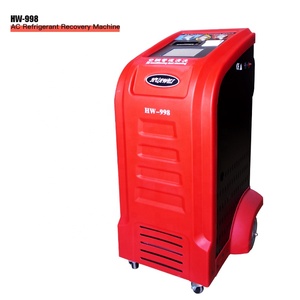 1000W güç tam otomatik araba <span class=keywords><strong>ac</strong></span> soğutucu gaz r134a otomatik soğutucu kurtarma makinesi HW-998 - Product Image 6