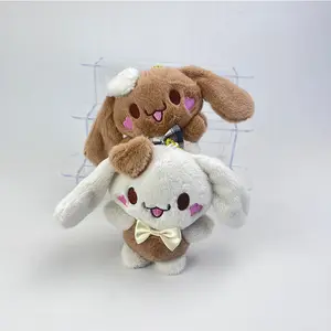 Sanrio Plüsch Hund Hallo Schlüsselanhänger Anime Plüsch OEM/ODM Figur Anhänger Zubehör niedliche Tiere Meine Melodie-Spielzeuge