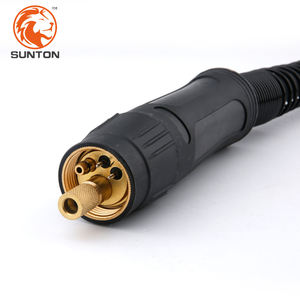 ST Good 400A <span class=keywords><strong>MIG</strong></span> Soplete de soldadura <span class=keywords><strong>Tweco</strong></span> <span class=keywords><strong>Pistola</strong></span> refrigerada por aire con 10 pies de longitud Euro Soplete de soldadura - Product Image 4