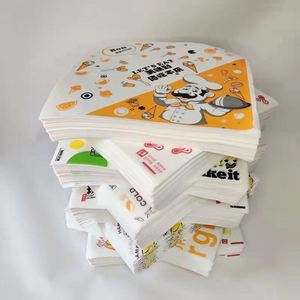 Customized Printed Logo Food Safe Grade Burger <b>Paper</b> Grease Proof 2026 Wrapping <b>Wax</b> Coated <b>Paper</b> - Product Image 5