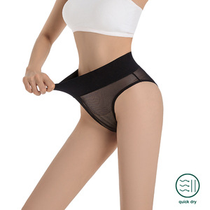 Set Bikini Sexy in Mesh traspirante per donna biancheria intima di grandi dimensioni <span class=keywords><strong>a</strong></span> maglia mutandine comode Lingerie - Product Image 2
