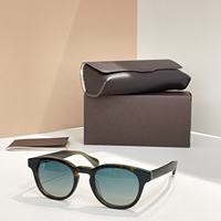 Lunettes de soleil de luxe pour hommes, idéales pour les tenues quotidiennes, protection UV400, verres bleus photochromiques, lunettes de mode unisexe