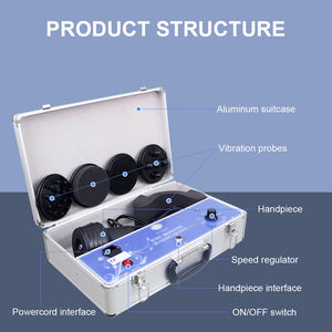 Maleta portátil <span class=keywords><strong>5</strong></span> cabezas vibración <span class=keywords><strong>G5</strong></span> masajeador vibrador celulitis máquina de adelgazamiento - Product Image 6