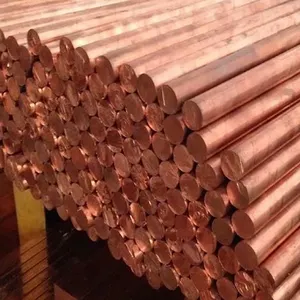 High Quality Polished Round Copper Bar C11000 C101 Diameter 2-90mm Pure Copper Bar With Welding Service Available
