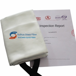 Coperta antincendio Suihua <span class=keywords><strong>1.2m</strong></span> X 1.8m in fibra di vetro resistente al calore coperta antincendio con Logo personalizzabile bianco - Product Image 2