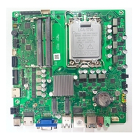 Nouvelle carte mère industrielle tout-en-un JS ITX-H610 LGA1700 DDR4 DIMM SATA double canal avec ports VGA, en promotion