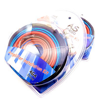 Standar 4 Ukuran Audio Power Amplifier Kabel Kit Benar American Wire Gauge 4 AWG Subwoofer Kabel Kit