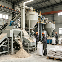 Pasokan Pabrik Corundum Mullite Refractory Castable 1770-2000C Ketahanan Api 2.65 Densitas Massa 70-100MPa Kekuatan Hancur Dingin 70-100MPa