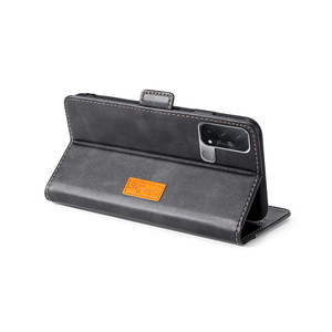 <span class=keywords><strong>เคส</strong></span>กระเป๋าตังค์หนังพียูสีตัดกันแบบแม่เหล็กพลิกตื่นเคสสำหรับ <span class=keywords><strong>OPPO</strong></span> Reno 5A 5G - Product Image 5