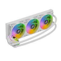 Refroidisseur de processeur liquide AIO Tian Jifeng Baidi II 360 mm avec écran LCD 2,8 pouces, haute efficacité, ARGB, roulement à billes