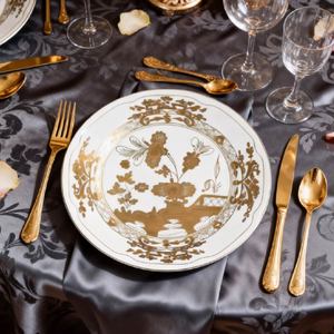 Vajilla de Cerámica de Diseño Floral Clásico Vintage de la Colección Green Palace Europea, Plato para Cena, Plato para Boda - Product Image 6
