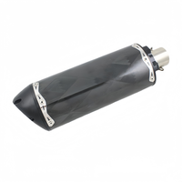Vente en gros CBR 500 CBR 600 123*430mm Accessoires CBR600 Tuyaux d'échappement pour Honda CBR600 Silencieux d'échappement de moto