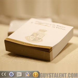 Professionale personalizzato stampato disegno riservato promozionale di carta scuola società sticky note book pad con voi logo - Product Image 3