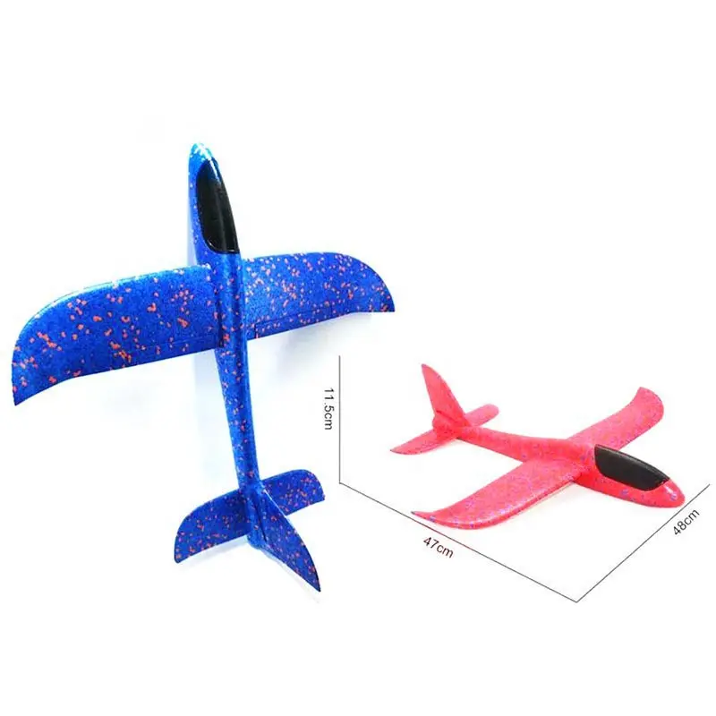 48CM EPP Hand Throw Flugzeug Air Aeroplane Model Flying Toy Glider Foam Plane