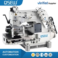 Machine à coudre industrielle multi-aiguilles QS-008-04064p-VMR pour plissage de rideaux