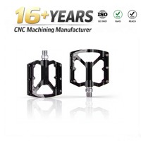 Service de fabrication CNC sur mesure, accessoires de pédale antidérapants en aluminium pour vélo, prototypage CNC rapide, service d'usine de fabrication CNC