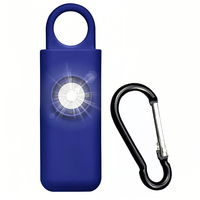 Alarme de panique portable 130 dB, porte-clés SOS, dispositif de sécurité personnel d'urgence pour femmes, autodéfense