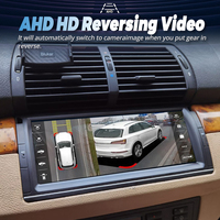 Autoradio 2DIN Android 13 avec écran 8G+128GB pour BMW 5 E39 X5 E53 M5 E38 1994-2007, GPS, stéréo audio, navigation, Carplay