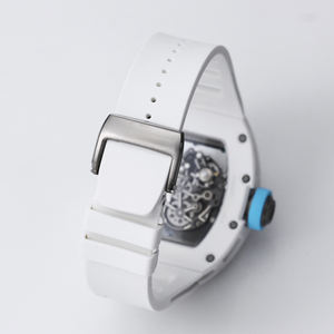 Reloj de Cerámica Blanca Premium con Doble Caja, Movimiento Integrado Personalizado, Cristal de Zafiro Doble Antideslumbrante - Product Image 5