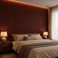 Panneaux muraux acoustiques en bois à lattes Akupanel OEM, panneaux insonorisants personnalisables pour distributeurs, importateurs, décoration murale